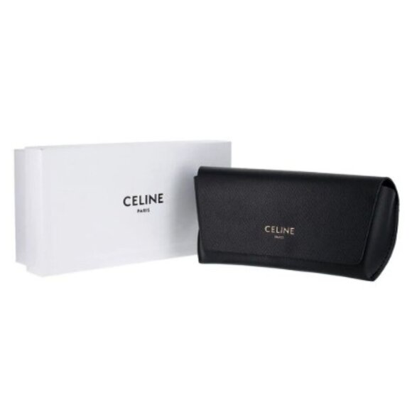 NEW CELINE UNISEX SUNGLASSES CELINE CL40272I 01A SHINY BLACK  EYEWEAR - Picture 3 of 3
